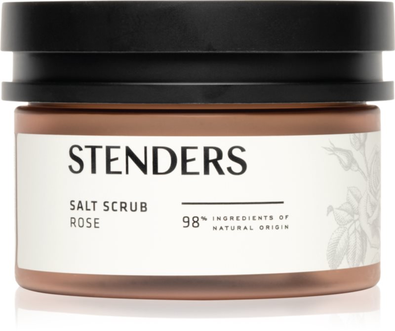 STENDERS Rose sare pentru exfoliere pentru corp 300 g