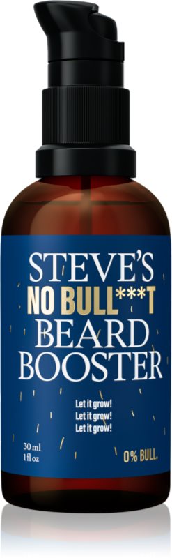 Steve's No Bull***t Beard Booster tratament pentru stimularea creșterii bărbii 30 ml