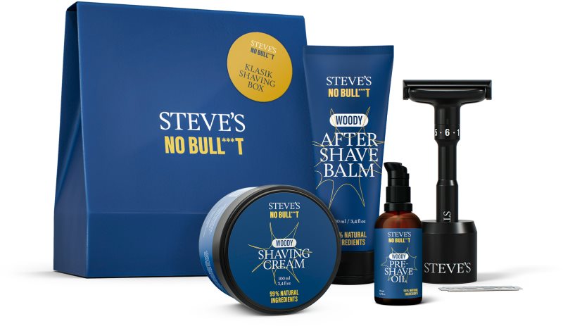 Steve's No Bull***t Ultrabox Classic set cadou pentru ras