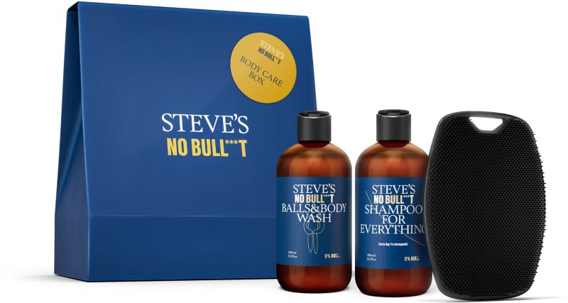 Steve's No Bull***t Body Care Box set cadou pentru barbati