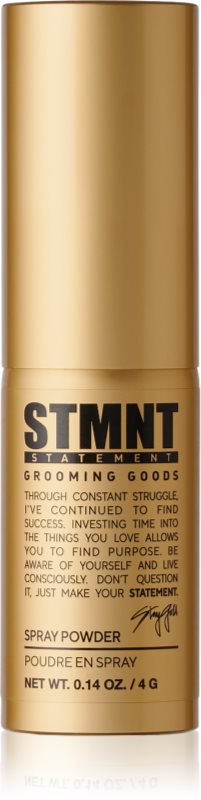 STMNT Staygold Spray Powder pudră sub formă de spray pentru definire si modelare 4 g