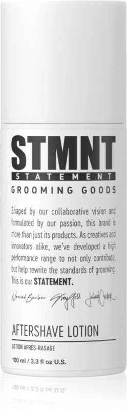 STMNT Care Aftershave Lotion loțiune hidratantă și liniștitoare după bărbierit 100 ml