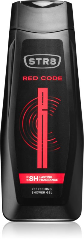 STR8 Red Code Shower Gel gel de duș pentru bărbați 400 ml