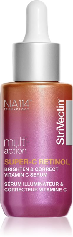 StriVectin Multi-Action Super-C Retinol Brighten & Correct Serum ser stralucire cu vitamina C pentru definirea pielii 30 ml
