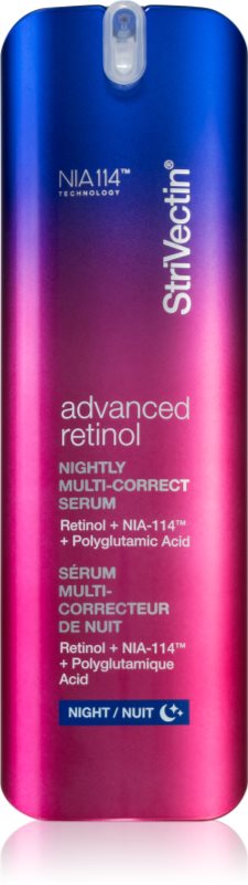 StriVectin Advanced Retinol Nightly Multi-Correct Serum ser de noapte pentru regenerarea pielii cu efect de revitalizare cu retinol 30 ml