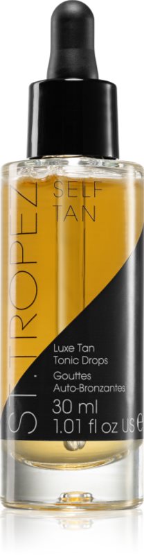 St.Tropez Self Tan Luxe Tan Tonic Drops picaturi pentru bronzare faciale 30 ml