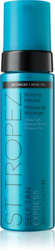 St.Tropez Self Tan Express Bronzing Mousse spuma bronzare de rapida 200 ml