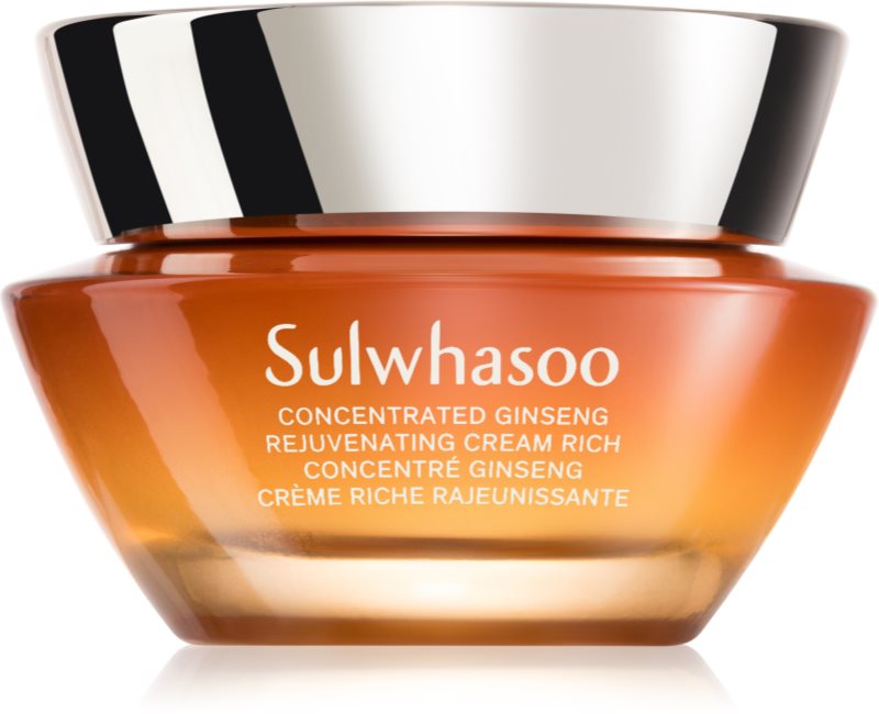 Sulwhasoo Concentrated Ginseng Rejuvenating Cream Rich crema intens hranitoare antirid 50 ml