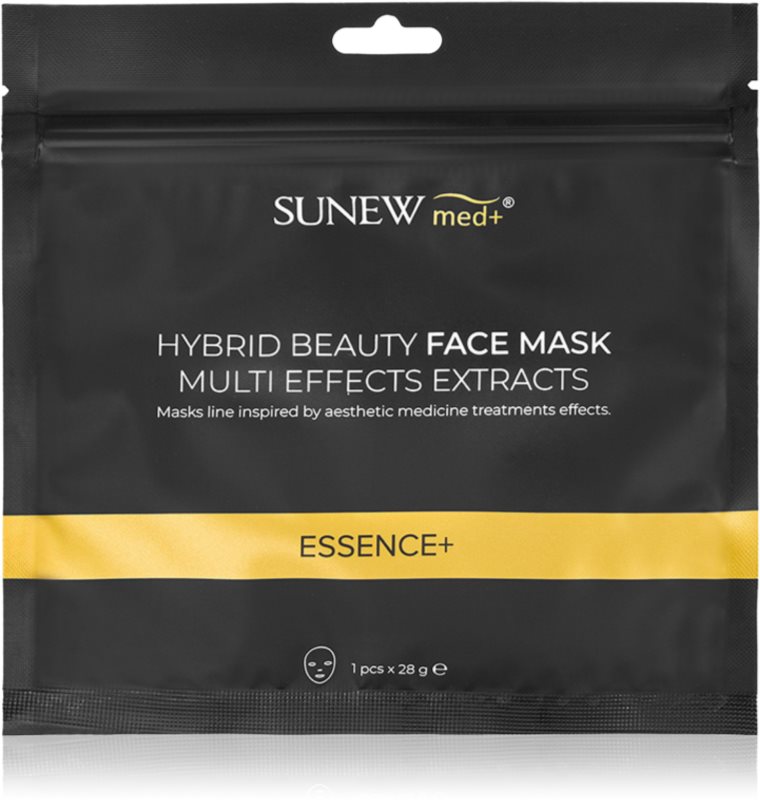 SUNEWMED+ ESSENCE+ Face Sheet Mask with Peptides and Snail Mucin mască textilă hidratantă cu peptide