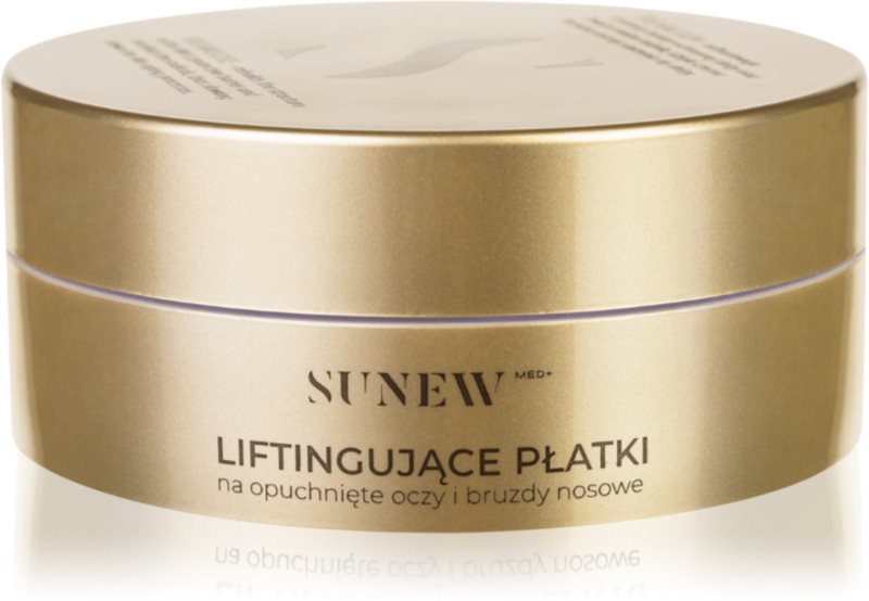 SUNEWMED+ Lifting Eye Patches for Puffiness and Nasolabial Folds tampoane cu gel împotriva ridurilor de sub ochi cu efect lifting 60 buc