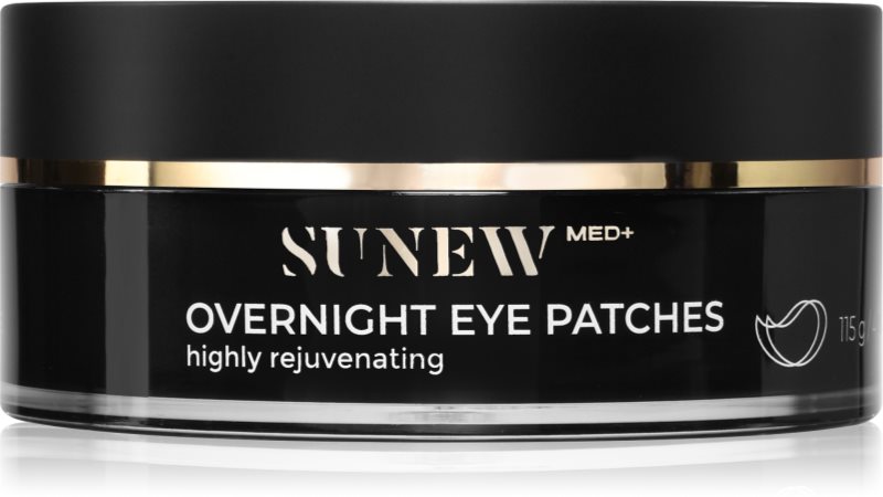 SUNEWMED+ ESSENCE+ Night Regenerating Eye Patches pernuțe din hidrogel cu efect regenerator pentru zona ochilor pentru noapte 60 buc
