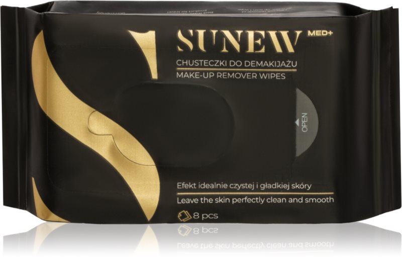 SUNEWMED+ Face and Eye Makeup Remover Wipes șervețele demachiante pentru make-up pentru față și ochi 8 buc