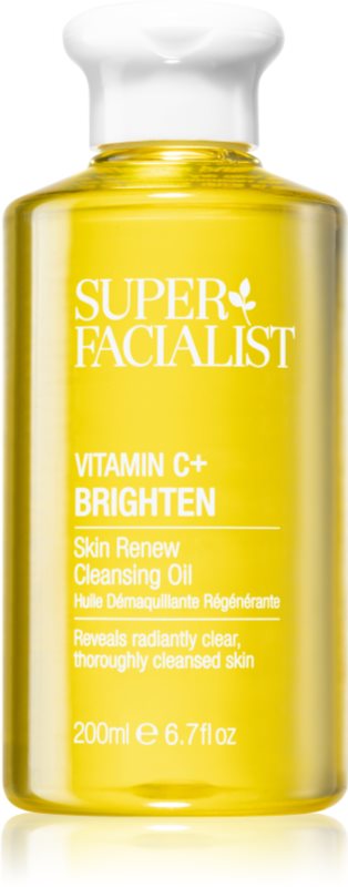 Super Facialist Vitamin C+ Brighten ulei pentru indepartarea machiajului Ulei de curățare pentru o piele mai luminoasa 200 ml