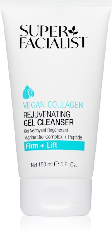 Super Facialist Vegan Collagen gel intens pentru curatare pentru fermitatea pielii 150 ml