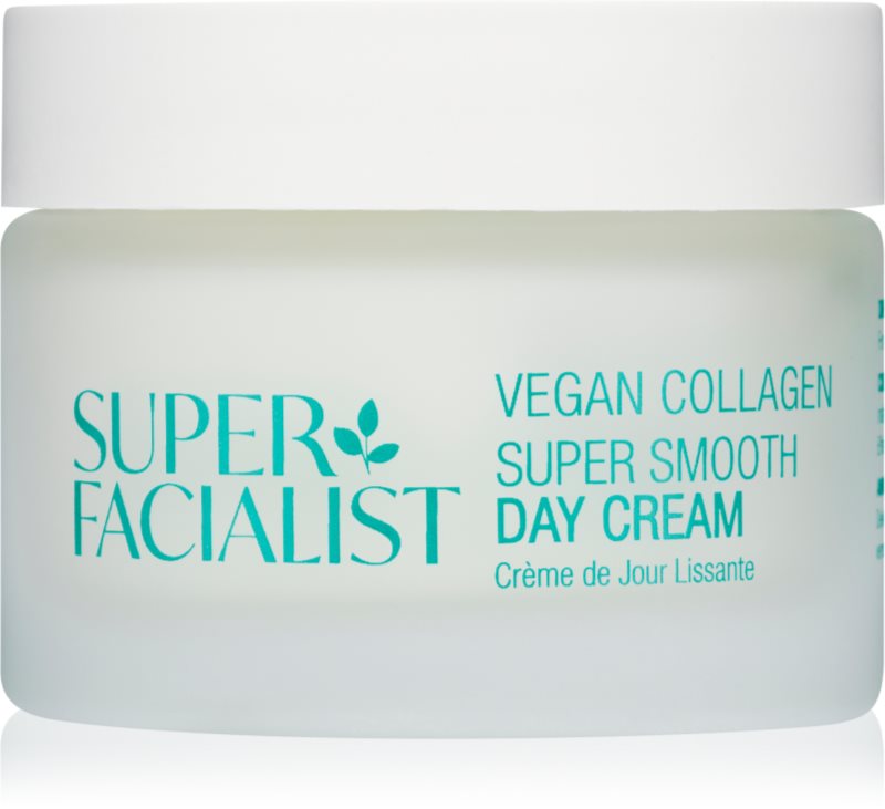 Super Facialist Vegan Collagen Crema de zi pentru netezire cu colagen 50 ml