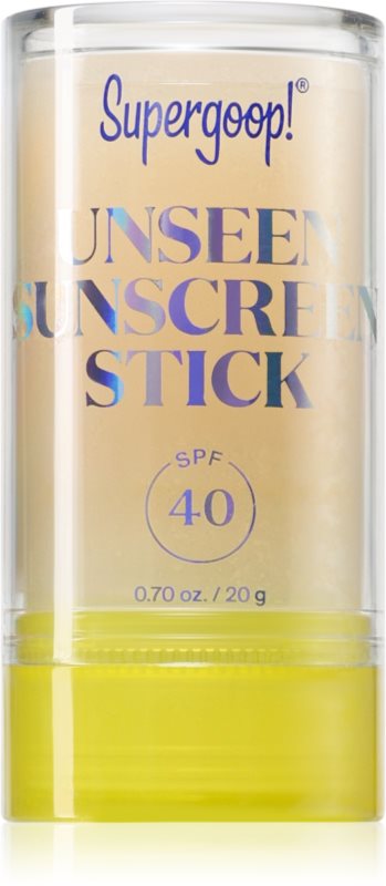 Supergoop! Unseen Sunscreen stick de protecție solară SPF 40 20 g