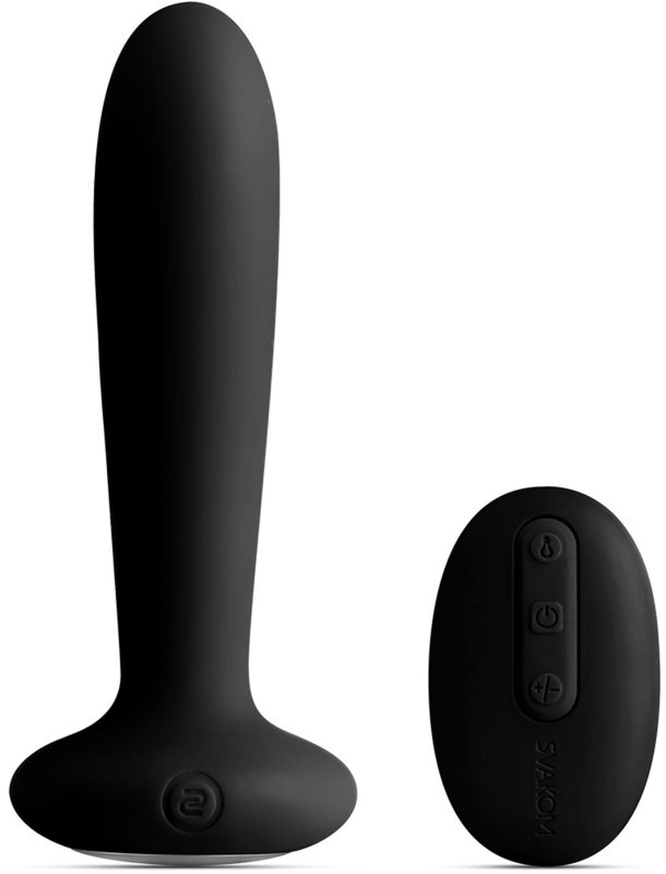 Svakom Primo dop anal vibrator black 12 cm