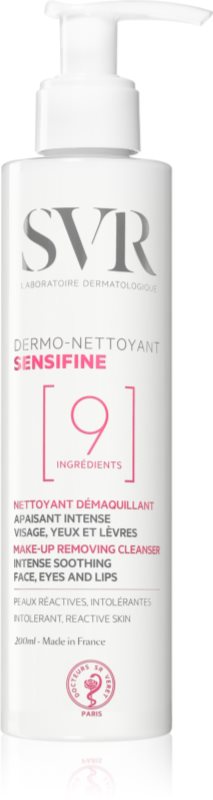 SVR Sensifine lapte demachiant cu efect de calmare pentru piele sensibila cu tendinte de inrosire 200 ml