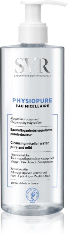 SVR Physiopure Eu Micellaire apă micelară pentru curățare blânda pentru fata si zona ochilor