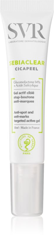SVR Sebiaclear Cicapeel tratament local impotriva imperfectiunilor pielii cauzate de acnee 15 ml