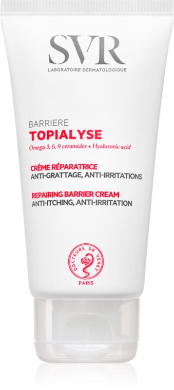 SVR Topialyse crema intensiv regeneratoare pentru piele uscata spre atopica 50 ml