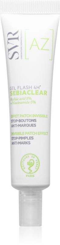 SVR Sebiaclear Gel Flash 4H tratament topic pentru acnee 15 ml
