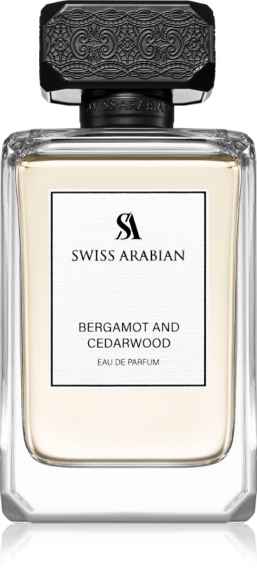 Swiss Arabian Bergamot and Cedarwood Eau de Parfum pentru bărbați 100 ml