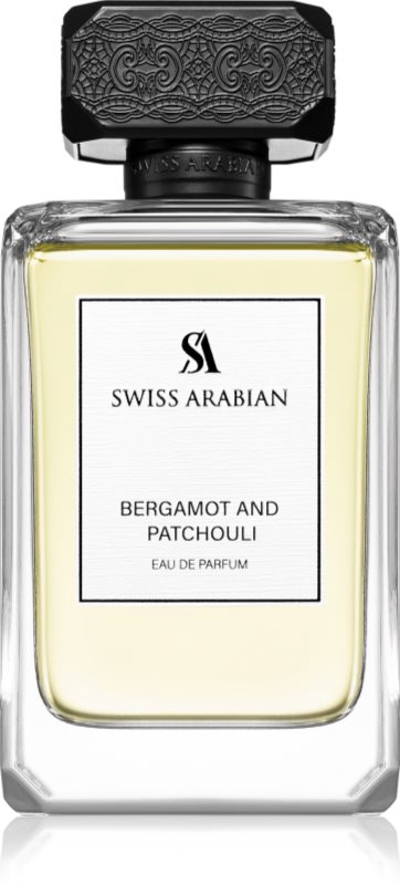 Swiss Arabian Bergamot and Patchouli Eau de Parfum pentru bărbați 100 ml