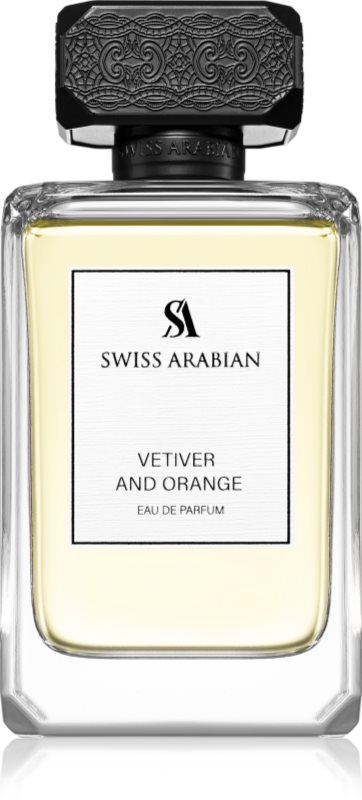 Swiss Arabian Vetiver and Orange Eau de Parfum pentru bărbați 100 ml