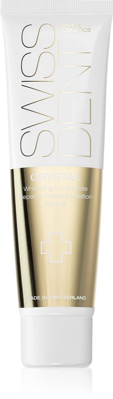 Swissdent Crystal Repair and Remineralisation Pasta reminelizare pentru dinti cu efect de albire