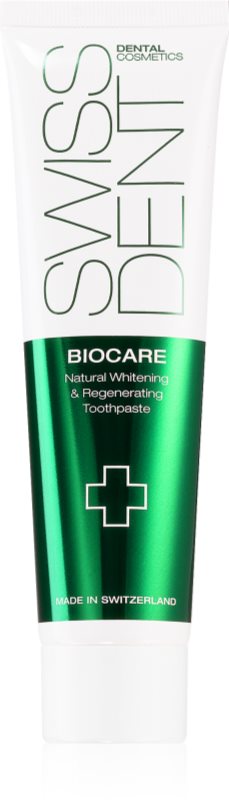 Swissdent Biocare Wellness pasta de dinti regeneratoare cu efect de albire 100 ml