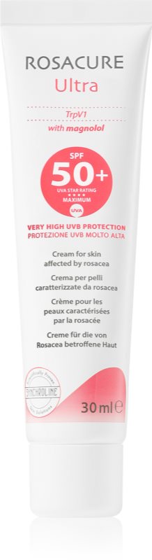 Synchroline Rosacure Ultra cremă protectoare pentru piele sensibila cu tendinte de inrosire SPF 50+ 30 g