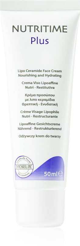 Synchroline Nutritime Plus crema hidratanta si nutritiva cu ceramide 50 ml