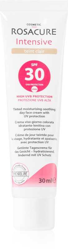 Synchroline Rosacure Intensive lotiuni tonice pentru piele sensibila predispuse la roseata SPF 30 culoare Clair 30 ml