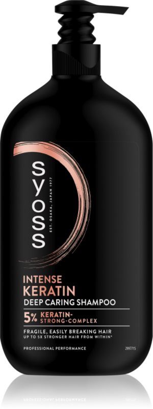Syoss Intense Keratin sampon cu keratina împotriva părului fragil