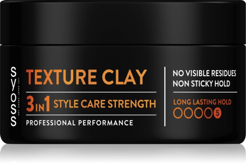 Syoss Texture Clay argilă styling cu fixare foarte puternică 100 ml