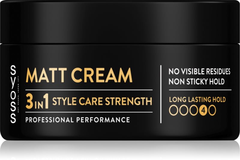 Syoss Matt Fiber pasta pentru styling mata pentru fixare și formă 100 ml