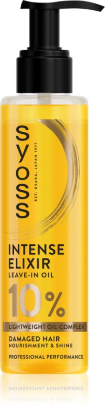 Syoss Intense Elixir Leave-in Oil ulei de ingrijire pentru par deteriorat 100 ml