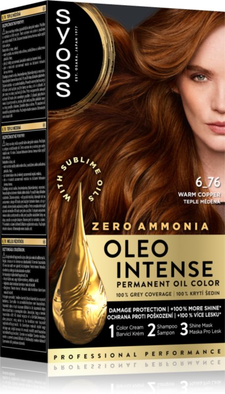 Syoss Oleo Intense Culoare permanenta pentru par cu ulei