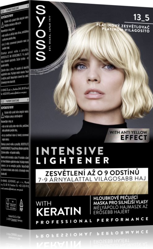 Syoss Intensive Lightener decolorant pentru decolorarea părului