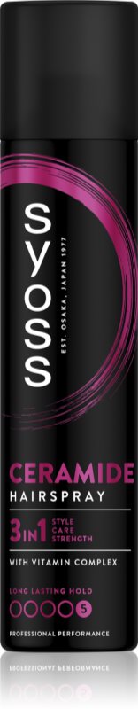 Syoss Ceramide Hairspray fixativ cu fixare foarte puternica 300 ml