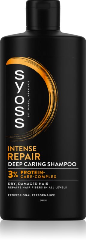 Syoss Intense Repair sampon pentru regenerare pentru păr uscat și deteriorat 440 ml