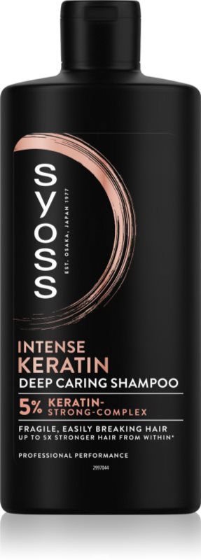 Syoss Intense Keratin sampon cu keratina împotriva părului fragil