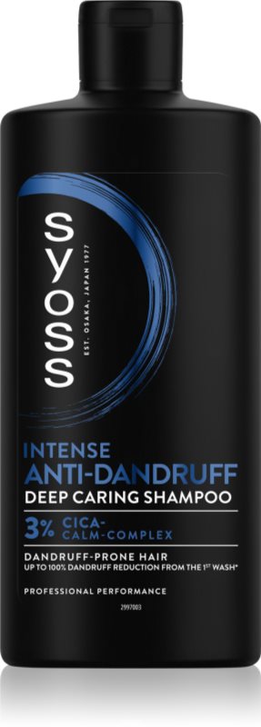 Syoss Intense Anti-Dandruff sampon anti-matreata pentru un scalp uscat, atenueaza senzatia de mancarime