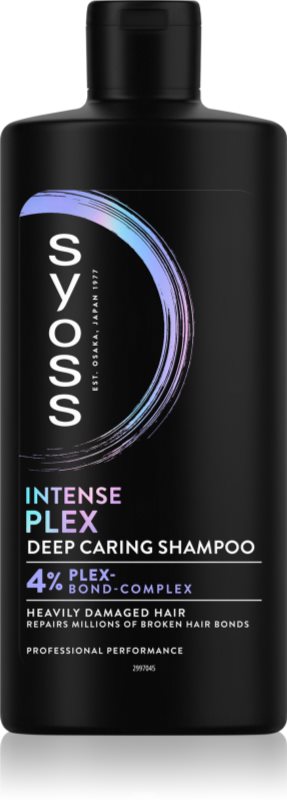 Syoss Intense Plex șampon pentru par foarte deteriorat 440 ml