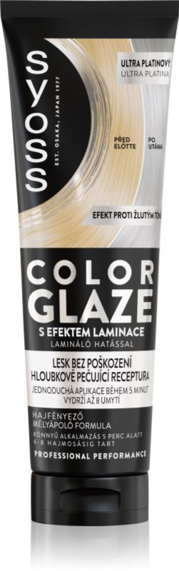 Syoss Intense Glaze Color vopsea de par tonifianta pentru stralucire