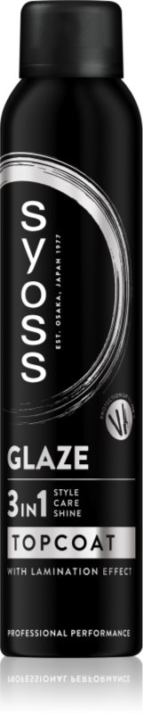 Syoss Intense Glaze Topcoat luciu pentru păr 200 ml
