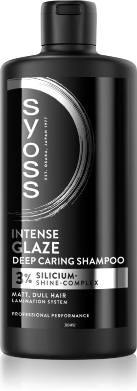 Syoss Intense Glaze sampon hranitor pentru par obosit fara stralucire 440 ml
