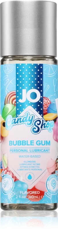 System JO Candy Shop H2O Bubblegum gel lubrifiant cu aromă 60 ml