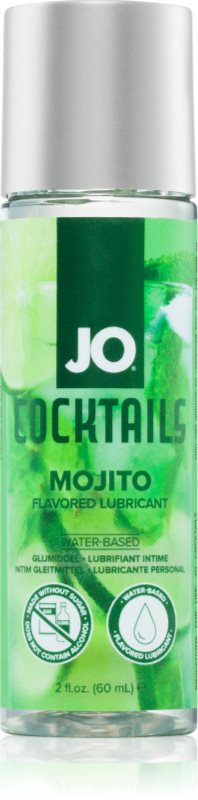 System JO H2O Cocktails Mojito gel lubrifiant cu aromă 60 ml